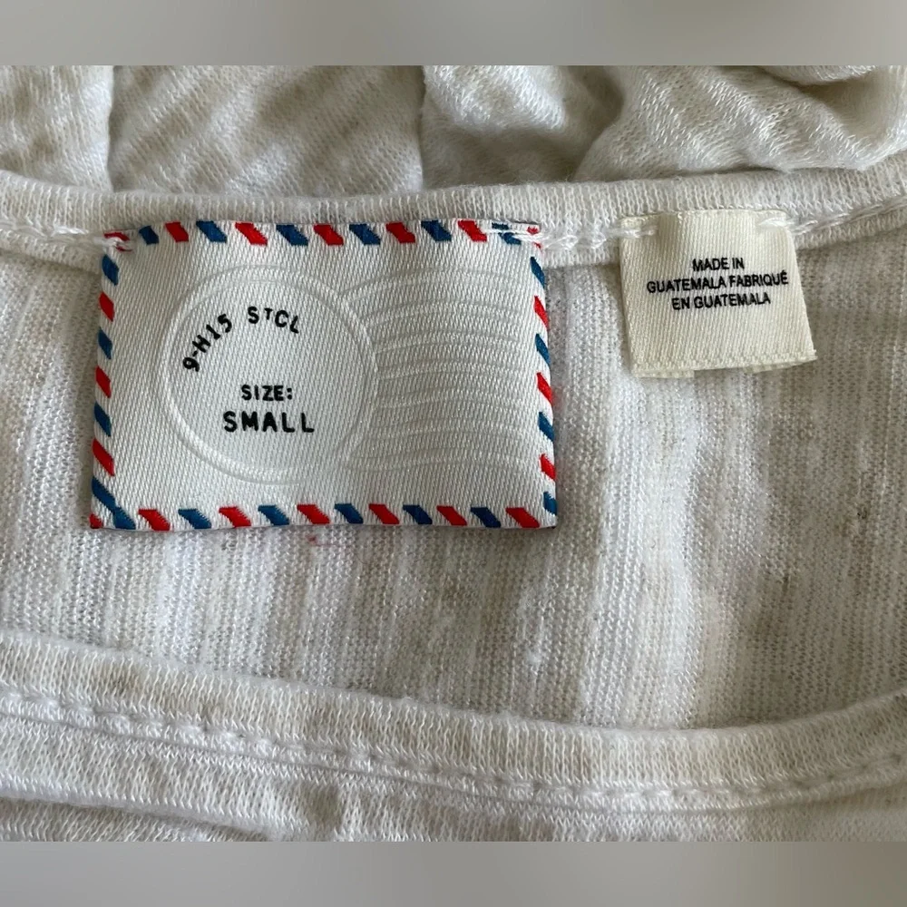 Postmark White Tunic - Picture 3 of 4